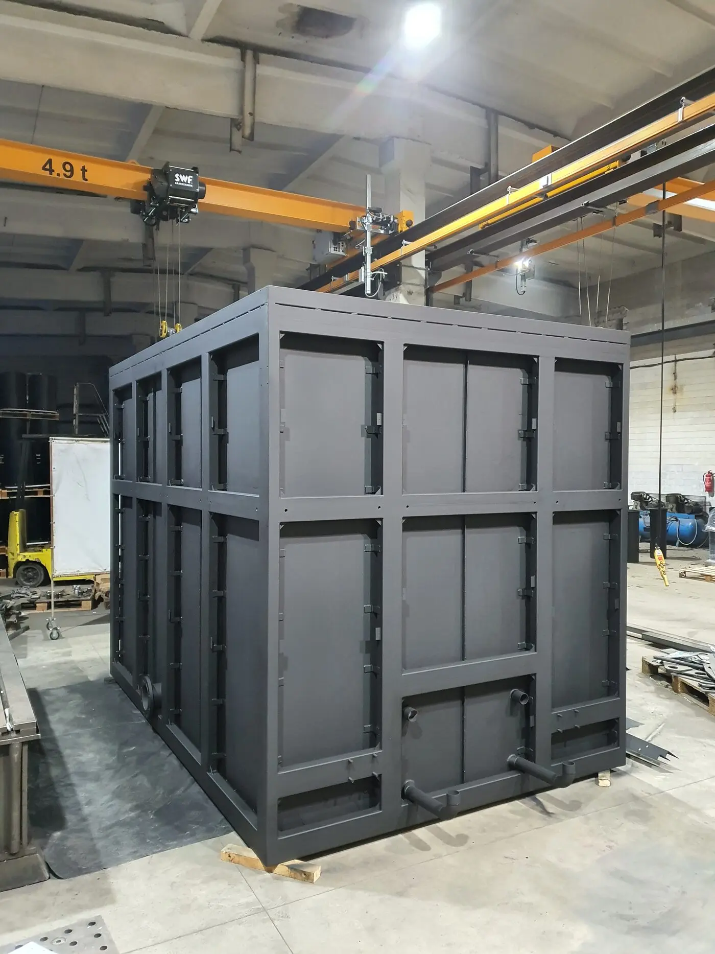 Module body in workshop