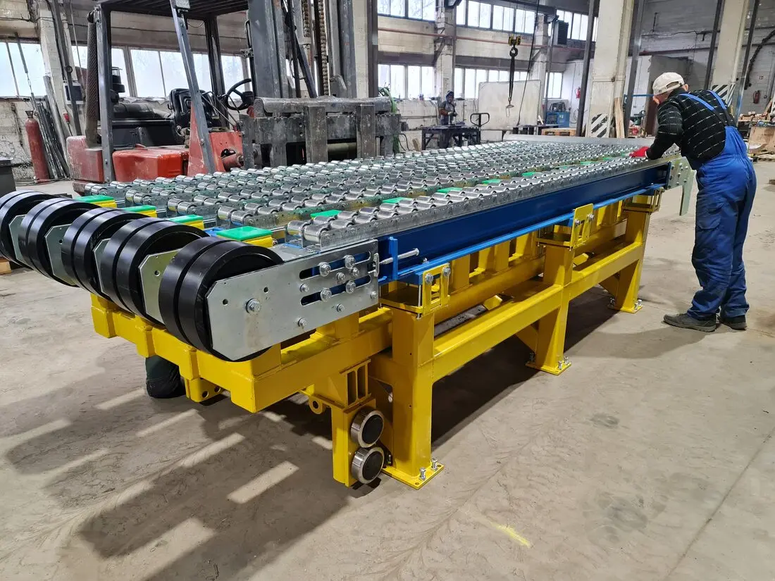 Conveyor assembly process