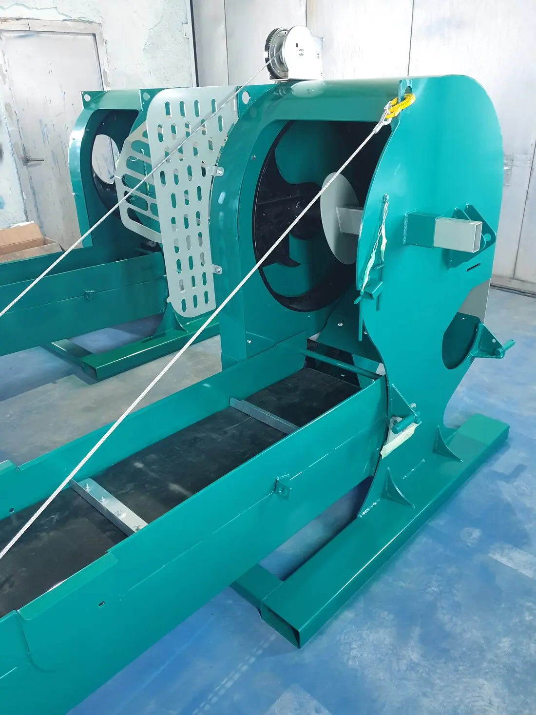 Machinery attachment frame